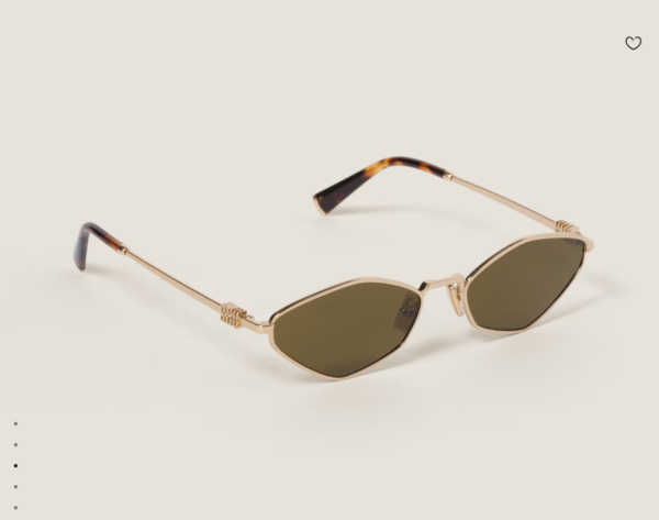 Miu Miu Logo sunglasses - Image 4